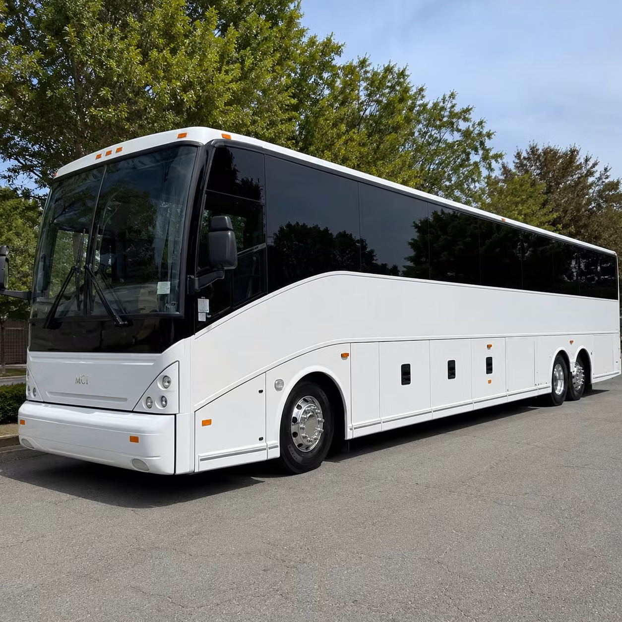 charter bus rentals for clovis weddings and special celebrations