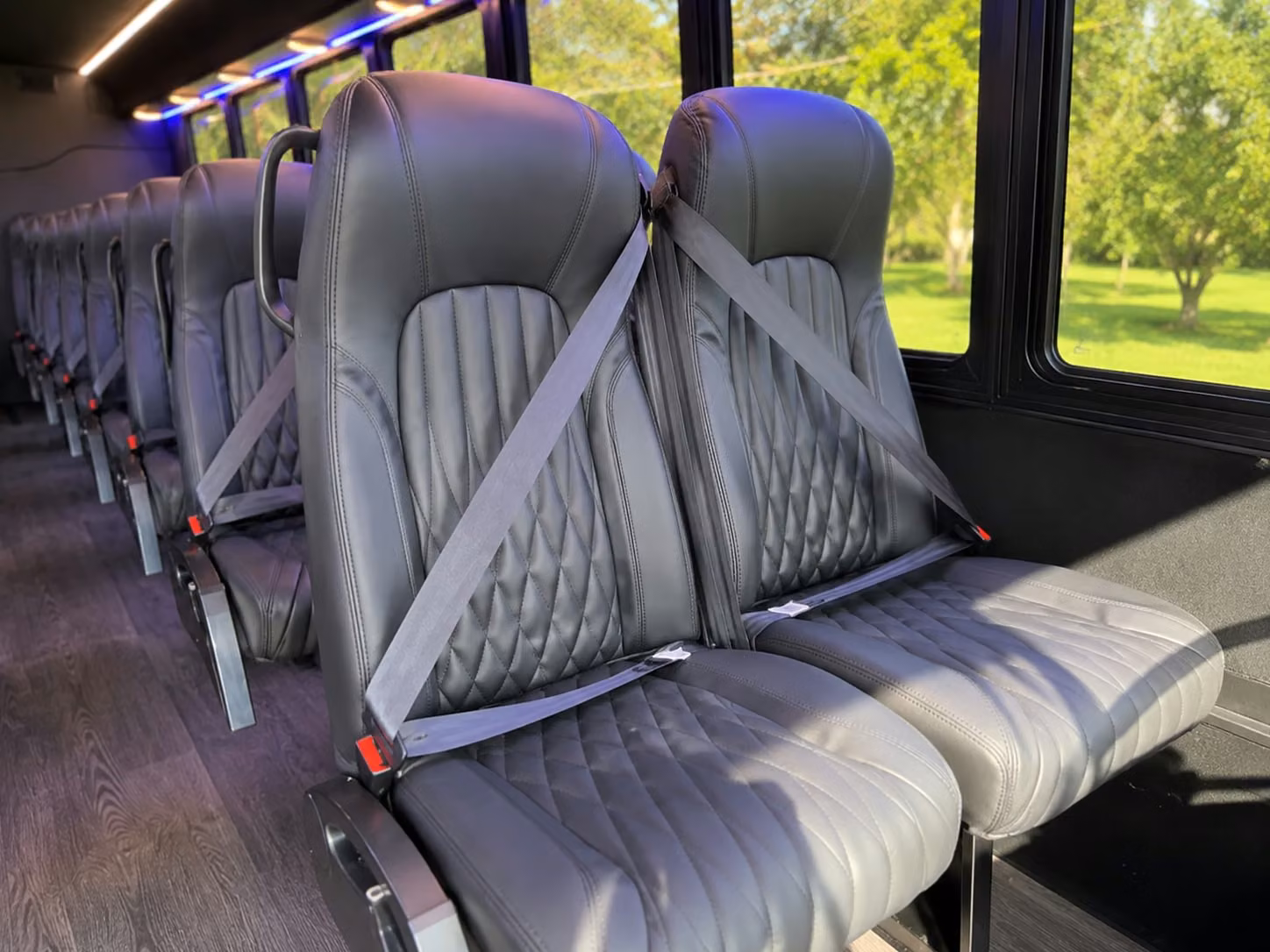 minibus rentals for bridal party transportation around clovis