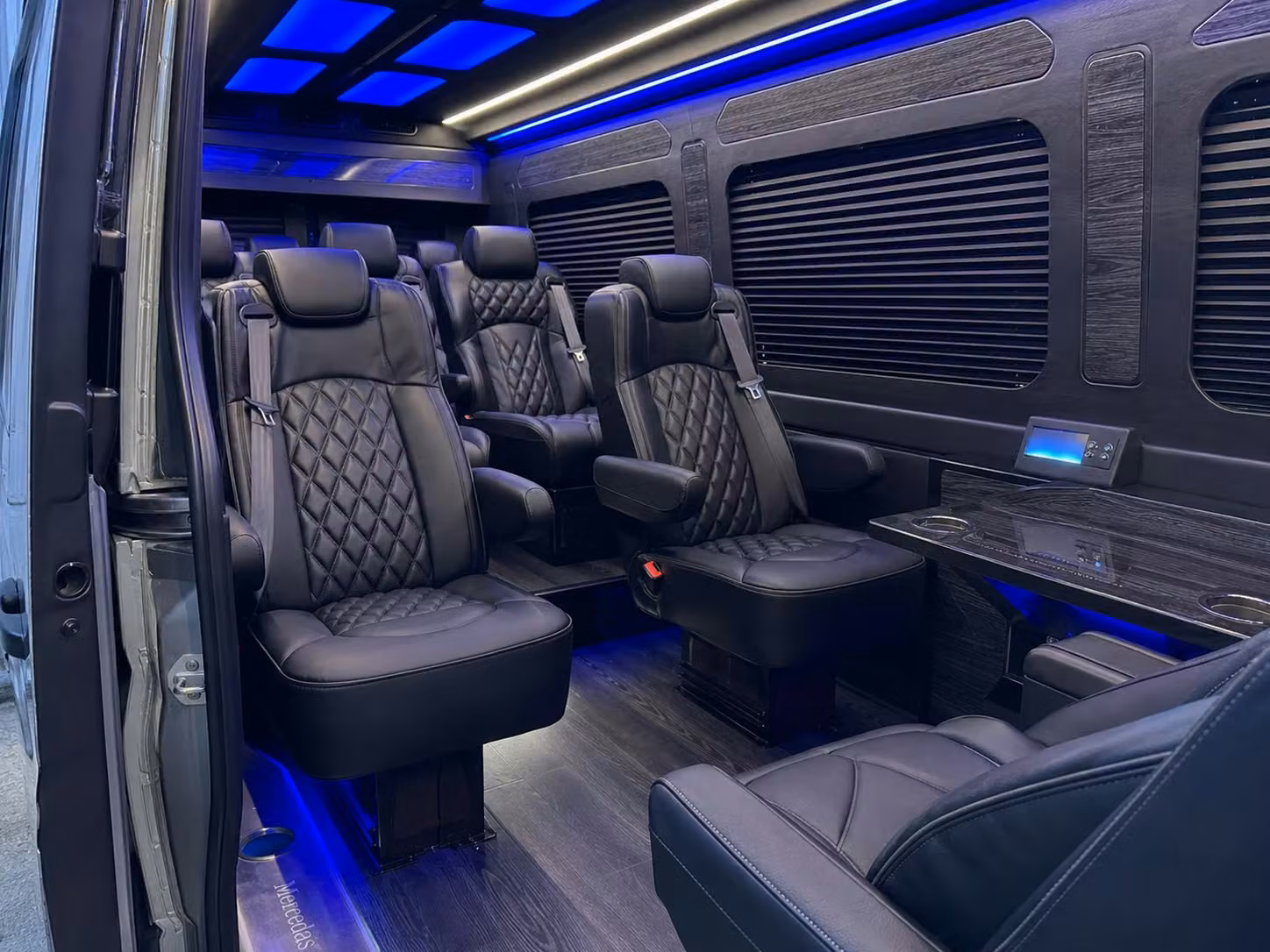 sprinter van transportation for groups and events across clovis